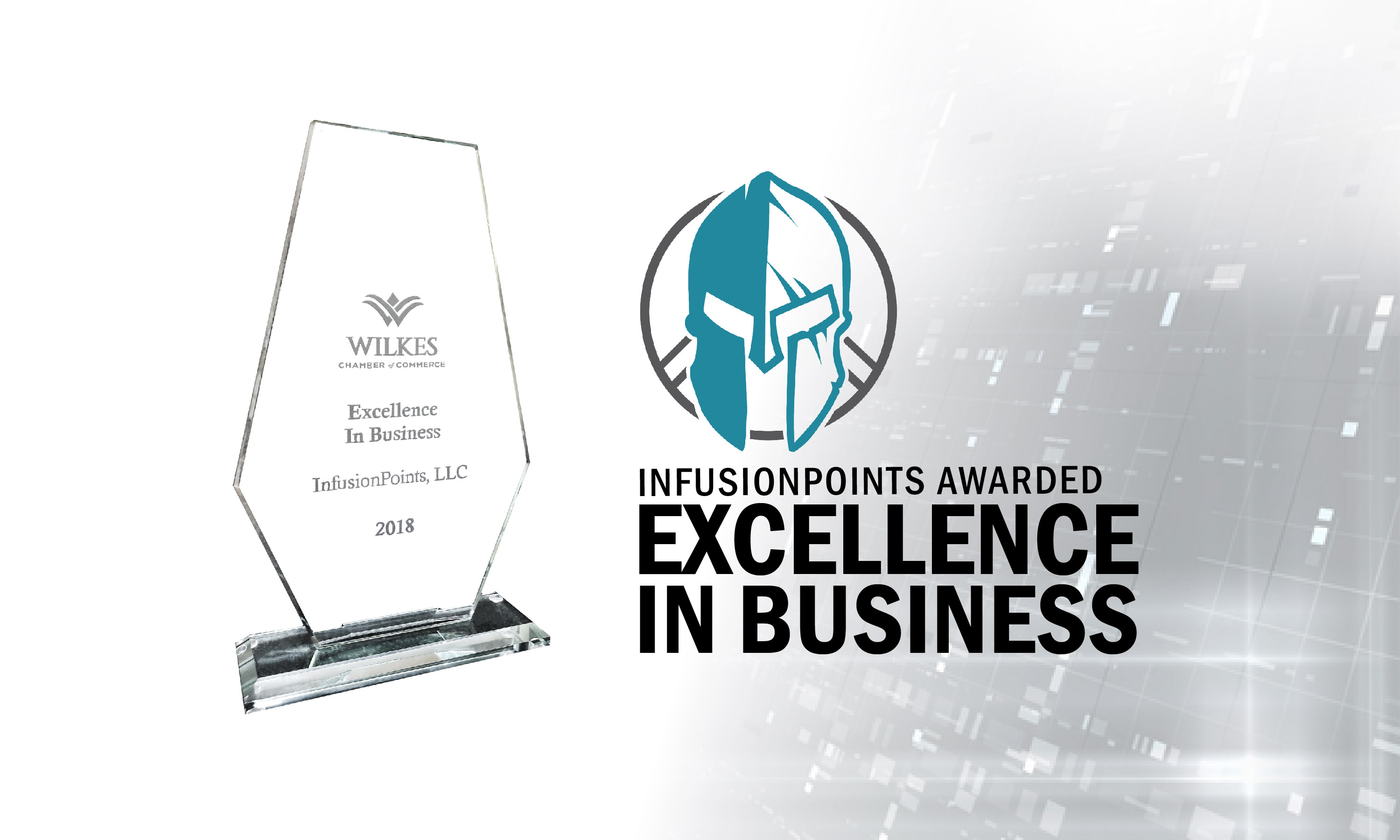 InfusionPoints Wins Award for Excellence in Business