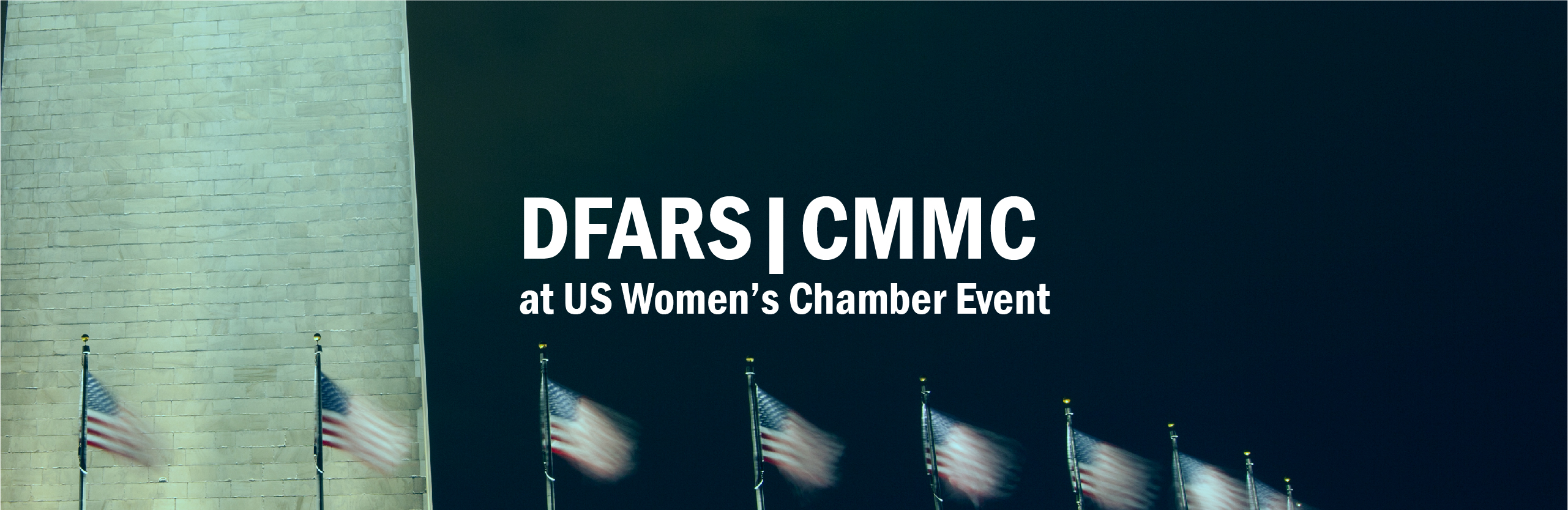 DFARS|CMMC at US Women's Chamber of Commerce Event 