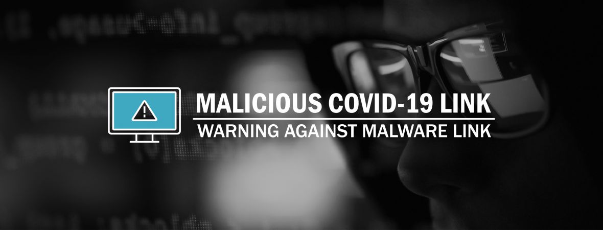 Malicious Coronavirus COVID-19 Link 