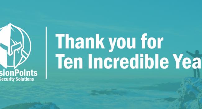 Thank you for ten incredible years!