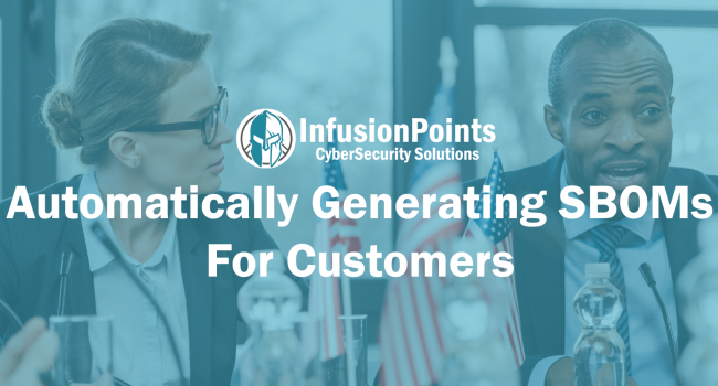 Automatically Generating SBOMs for Customers 